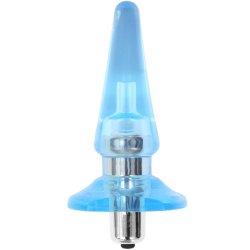 Basically Yours: Sassy Vibra Anal Plug - Blue Image